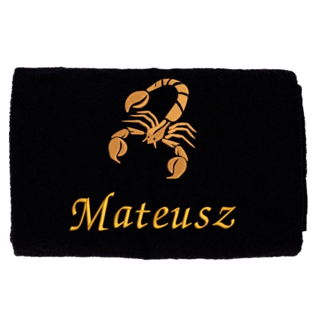 Ręcznik ze znakiem zodiaku | Skorpion