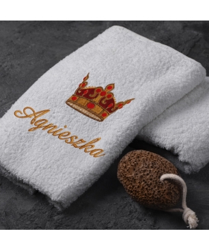 Ręcznik dla Królowej na urodziny