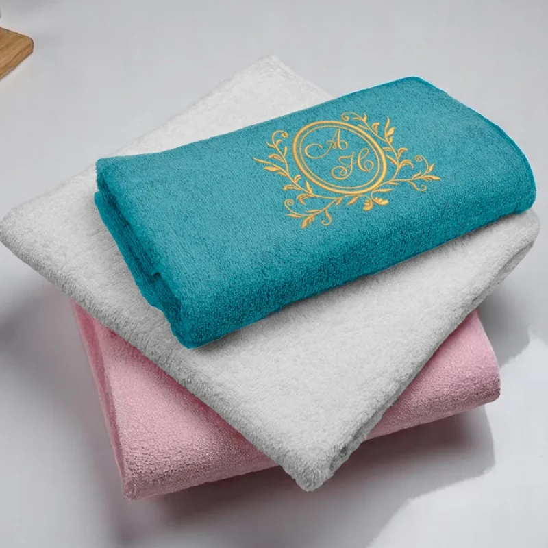 Ręcznik z Monogramem Ręcznik z Monogramem