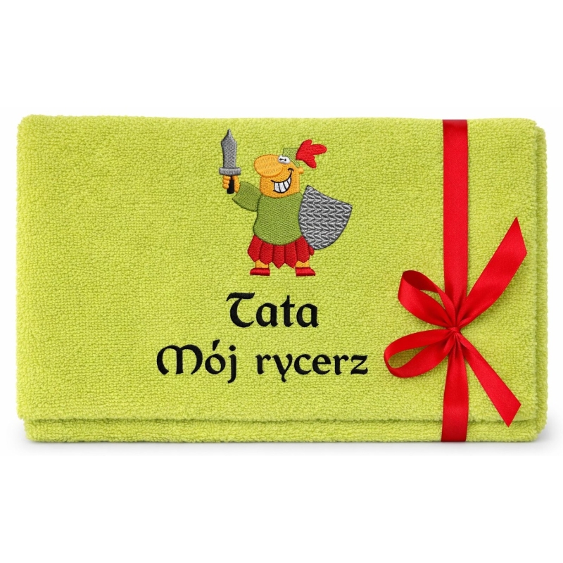 Ręcznik dla Taty rycerza
