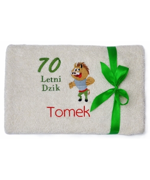 Ręcznik dla kolegi na urodziny