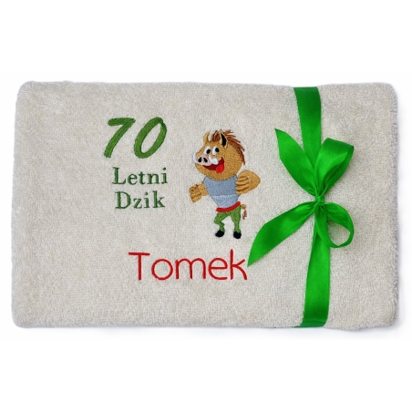 Ręcznik dla kolegi na urodziny