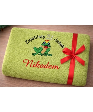 Zabawny ręcznik na urodziny dla Niego