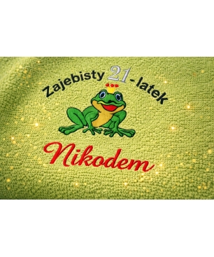 Zabawny ręcznik na urodziny dla Niego