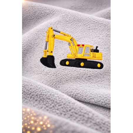 Ręcznik dla dziecka - koparka