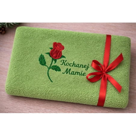 Ręcznik z napisem dla mamy
