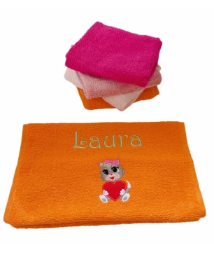 Ręcznik dla dziewczynki
