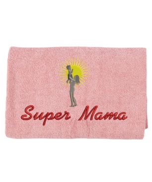 Bawełniany ręcznik dla Super Mamy