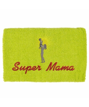 Bawełniany ręcznik dla Super Mamy